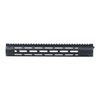 MFT - Станина для карабіна AR15 EXD Free Float M-LOK Rail System - 13,5'' - алюмінієва - чорна - TMEXD-MHG-135-BL