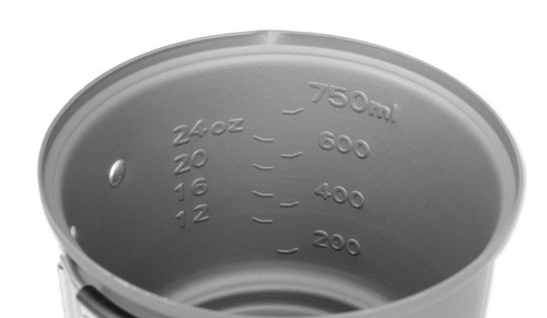 Esbit - Набір для приготування їжі з каструлями (спирт/тверде паливо) - 985 мл - CS985HA