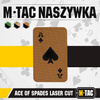 M-Tac - нашивка Ace of Spades - Cordura 500D - Coyote / Black - 51109502.