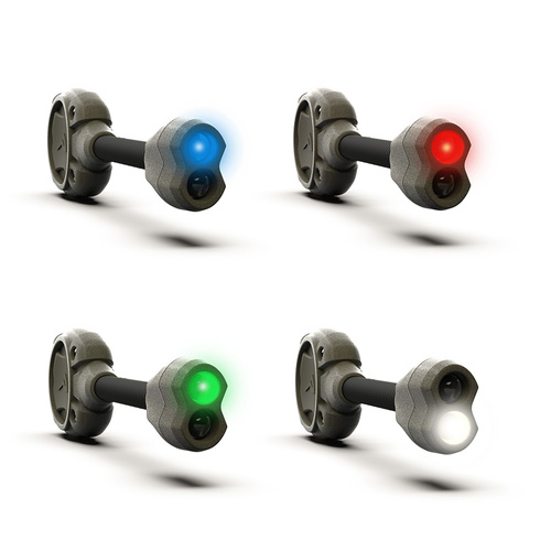 Princeton Tec - Світлодіодний ліхтар налобного ліхтаря Switch RGB MPLS - 10 лм - Olive Drab - SWITCH-RGB-BK