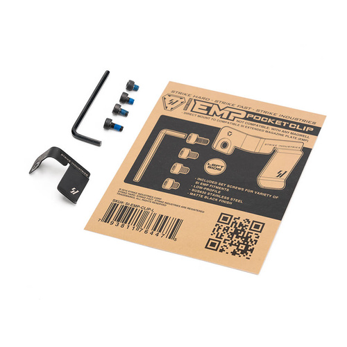 Strike Industries - Затискачі для магазинів EMP Pocket Clip - Lewy - SI-EMP-CLIP-L