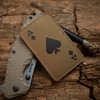 M-Tac - нашивка Ace of Spades - Cordura 500D - Coyote / Black - 51109502.