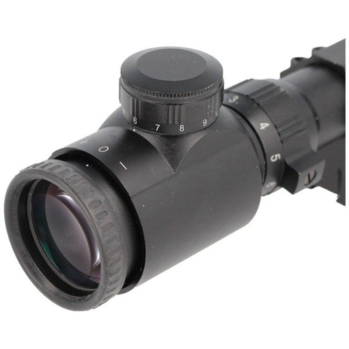 Приціл Lensolux - 3-9x50E 4 Red-Dot з кріпленням - 19312