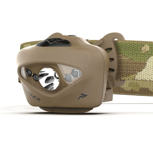Princeton Tec - Налобний ліхтар VIZZ TAC MPLS - TAN / MultiCam - VIZZ-MPLS-MC 