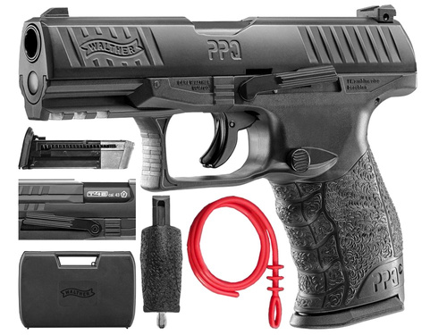 Umarex - Пістолет RAM під гумові кулі Walther PPQ M2 T4E калібру .43 - чорний - 2.4760