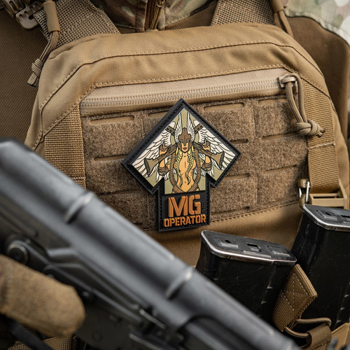 M-Tac - Нашивка оператора MG - PVC - Printed - Brown - 51348108