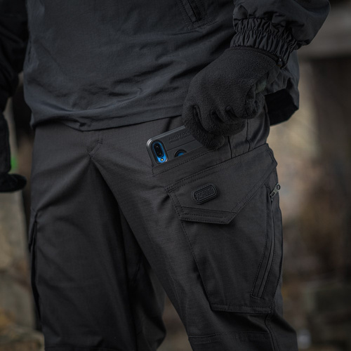 Тактичні штани M-Tac - Aggressor Gen.II Flex - Ripstop - Black - 20058002.