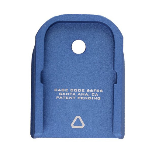 Strike Industries - Базова пластина для магазинів Glock Aluminum Mag Base Plate - Niebieski - SI-G-ALBP-BLU