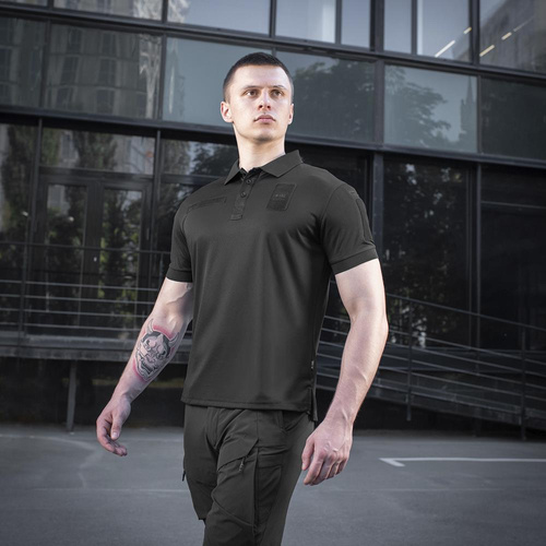 M-Tac  Футболка поло Elite Tactical Coolmax - Czarne - 80010002