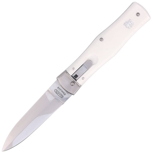 Mikov - Пружинний ніж Predator - ABS - AISI 420 - Білий - 241-NH-1/KP WHITE