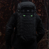 M-Tac - Світловідбиваючі нашивки Tiger Eyes Laser Cut - пара - чорний - 51140002