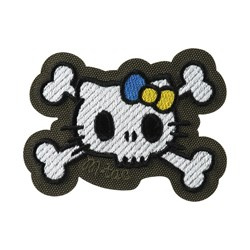 M-Tac - Нашивка Kitty - Вишивка - Жовто-блакитний бант - Ranger Green - 51387023