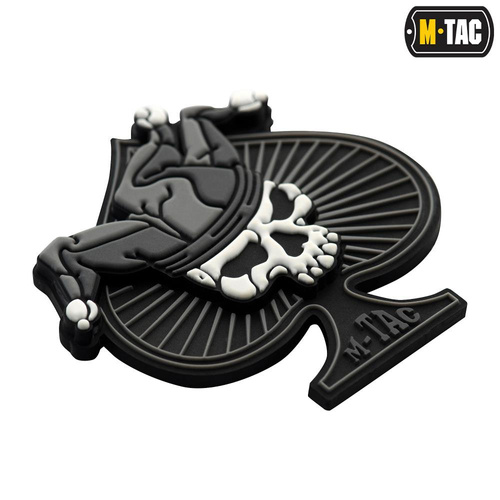 M-Tac - Нашивка Піковий Туз - 3D ПВХ - Чорний/Білий - 51108236