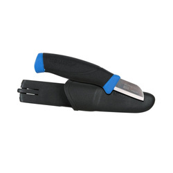 Morakniv - туристичний ніж Utility/Service Knife - Sandvik - чорний/синій - NZ-SVK-SS-01