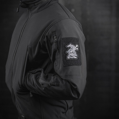 M-Tac - Нашивка Fenrir Wolf - Вишивка - 500D Cordura - Чорний - 51327002