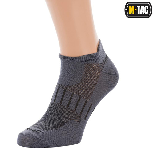 M-Tac - Шкарпетки літні спортивні - темно-сірі - 30906012