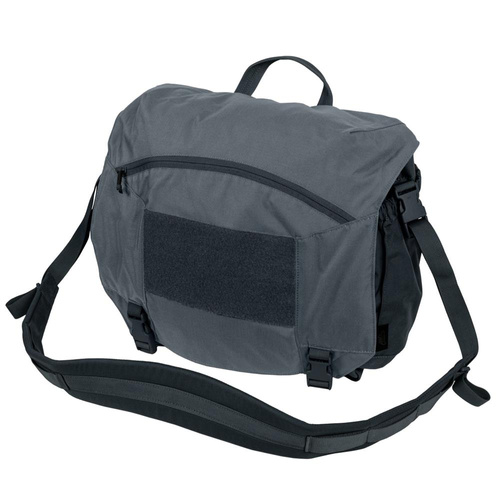 Helikon - Сумка Urban Courier Bag Large® - Cordura® - Shadow Grey / Чорний- TB-UCL-CD-3501A