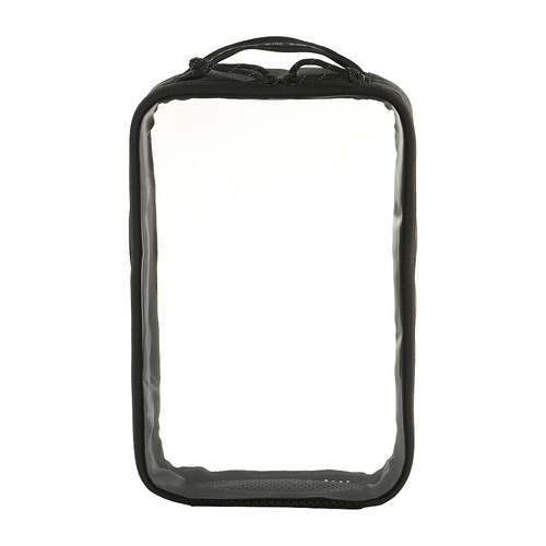 M-Tac - Велика прозора кишеня Elite Large - 30 x 19 cm - чорна - 10147002-L