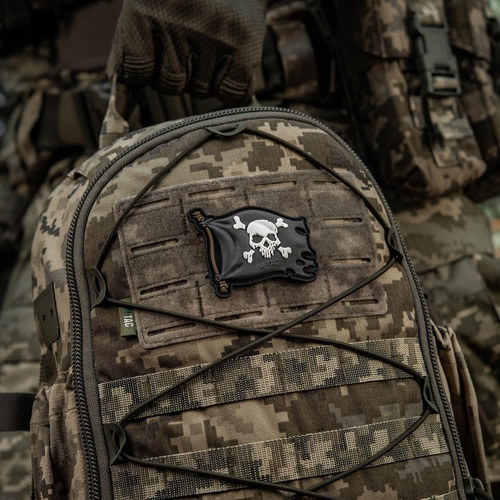 M-Tac - Jolly Roger Patch - ПВХ - Чорний - 51116802