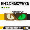 M-Tac - Флуоресцентні нашивки Tiger Eyes Laser Cut - Para - Coyote - 51140005