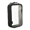 M-Tac - Велика прозора кишеня Elite Large - 30 x 19 cm - чорна - 10147002-L