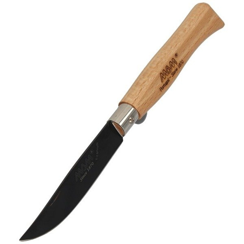 MAM - Black Titanium Beech Wood 83 мм складаний ніж з замком - 2085