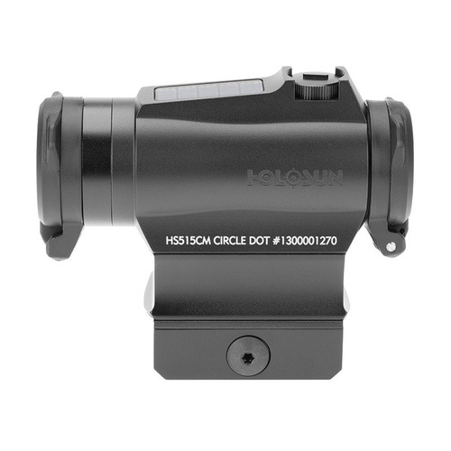 Holosun - Коліматор HS515CM Dot & Circle Multi Reticle - Killflash - Сонячна панель