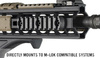 Magpul - Полімерна планка Picatinny M-LOK® - 9 затворів - MAG592