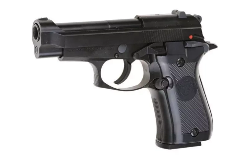 WE - Репліка пістолета ASG M84 Mini - зелений газ - чорний - WET-02-009252