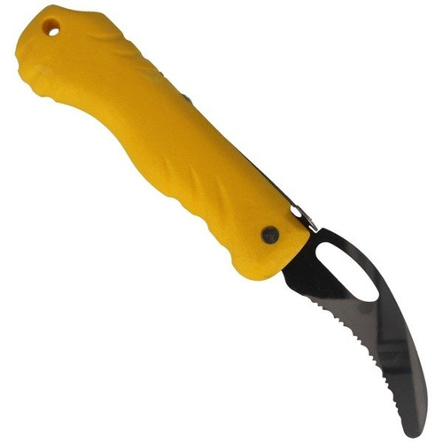 MAC Coltellerie - Folder 70 мм рятувальний плаваючий ніж - P01 RESCUE YELLOW