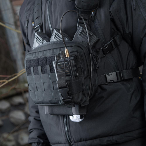 M-Tac - Підсумок для радіо - MOLLE - чорний - 10130002