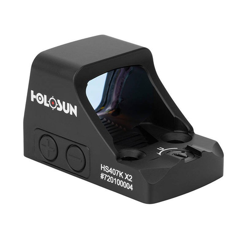 Holosun - Коліматорний приціл HS407K Open Reflex SubCompact Pistol Sight - Чорний - HS407K X2
