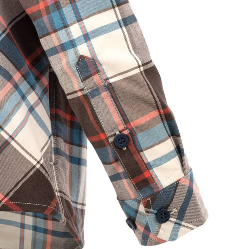 Helikon - Жіноча сорочка Marigold - Coral Crimson Checkered - KO-MWS-NS-PH
