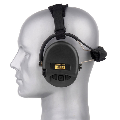 Sordin - Активні протишумні вкладиші Supreme® Pro-X - Чорний - 76302-X-02-S.