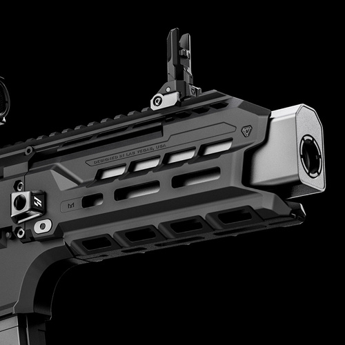 Strike Industries - Накладка на руку для CZ Scorpion EVO 3 - S1-3 - Polymer Extreme - чорний - SI-CEVO-POLY-HG-6-BK