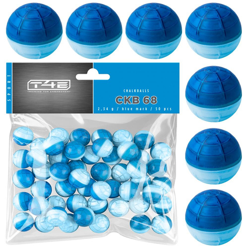Umarex - T4E Sport CKB Powder Bullets - кал. .68 - 50 шт. - Синій - 2.4588