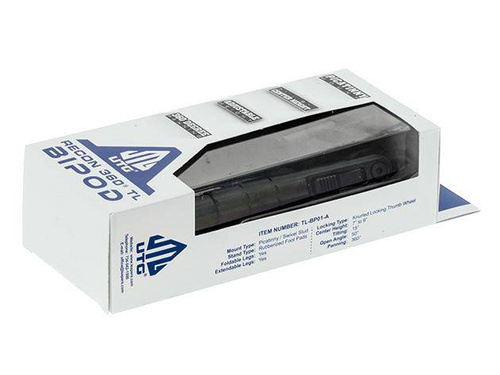 UTG - Recon 360 TL 7-9" складна сошка - Пікатіні - чорний - TL-BP01-A