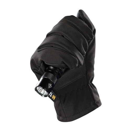 M-Tac - Тактичні рукавички Soft Shell Thinsulate - чорні - 90308002