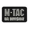 M-Tac - Нашивка M-Tac UA Division - Cordura 500D - Laser Cut - Fluorescent - Black/GID - 51144299