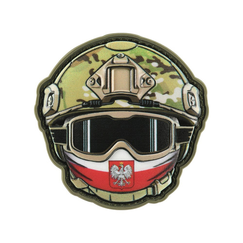 M-Tac - Нашивка Emoji Poland №6 Балаклава - PVC 3D - Camo - 51353606 - Інше