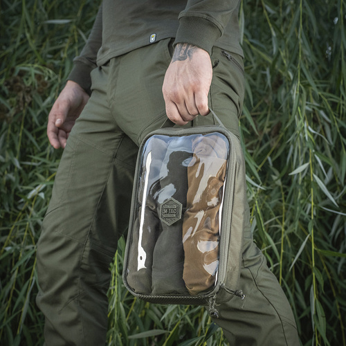 M-Tac - Прозорий органайзер Elite Large Gen.II - Cordura - нейлон - Чорний - 10147802-L