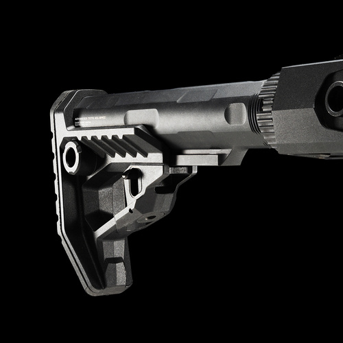 Strike Industries - Регульований приклад PDW Strike Polymer Pit Stock - чорний - SI-STRIKE-POLY-PIT-BK