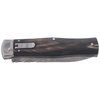 Mikov - Пружинний ніж Predator Damascus Wildcat Buffalo Horn 241-DR-1/KP - PMC 27 - чорний - 129627
