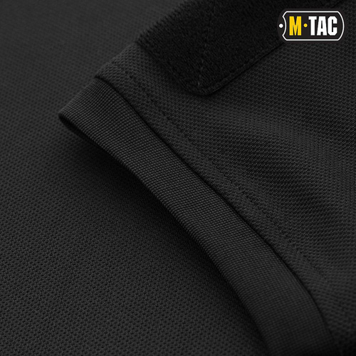 M-Tac - Тактична сорочка-поло 65/35 - Чорний - 80014002
