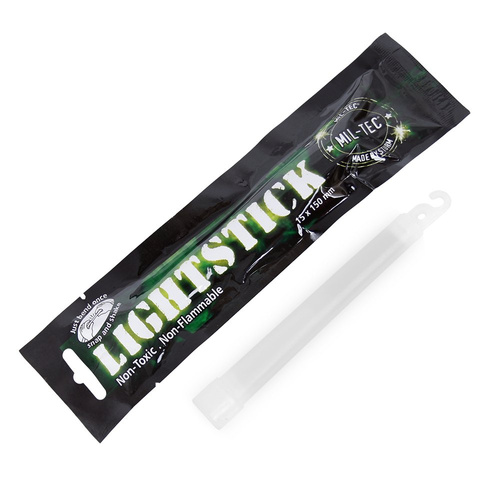 Mil-Tec - Хімічний ліхтар Lightstick - Стандартний - 1,5 x 15 см - Білий - 14940007