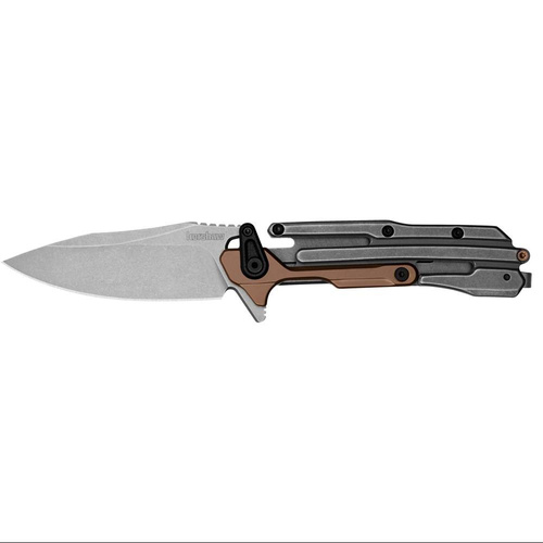 Kershaw - Складаний ніж Frontrunner - EDC - сталь D2 - замок рамки - сірий - 2039