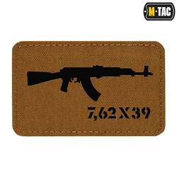 M-Tac - Нарукавна нашивка AKM 7.62x39 Laser Cut - Coyote/Black - 51110502