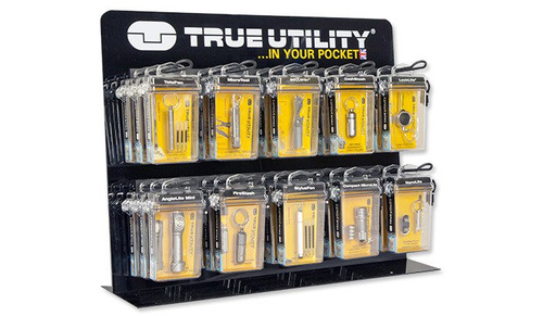 True Utility - Ekspozytor 10 zawieszek - Na 30 produktów