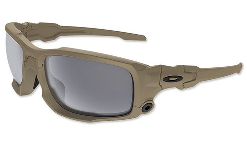 Oakley - Балістичні окуляри SI Ballistic Shocktube Terrain Tan - Grey - OO9329-04