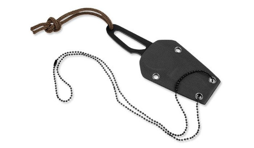 Mil-Tec - Ніж для шиї - 15 см - Чорний - 15398200